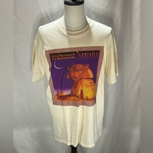 Russ Freeman & The Rippingtons SAHARA Album Tour Autographed Vintage T-Shirt